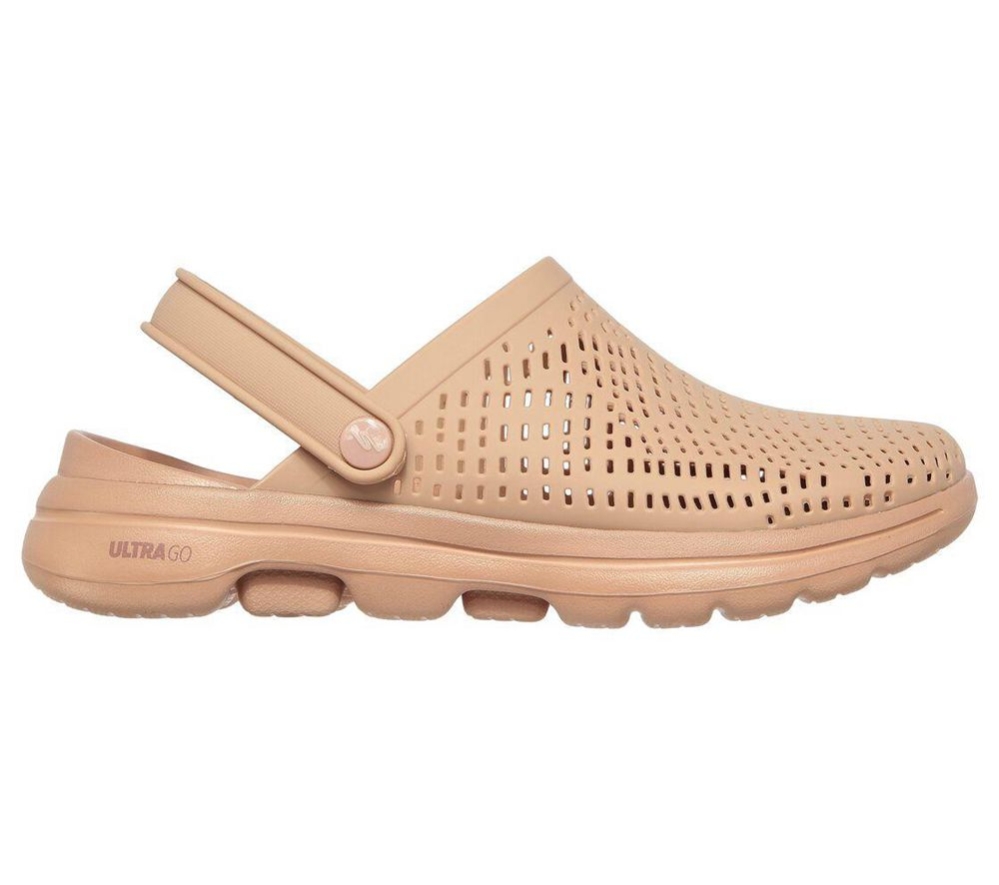 Skechers Foamies: GOwalk 5 - Harmony Women's Clogs Pink | UBSG18306