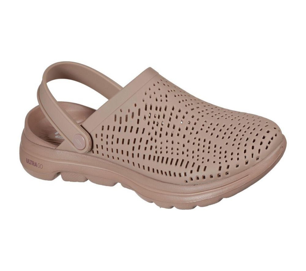 Skechers Foamies: GOwalk 5 - Harmony Women\'s Clogs Pink | UBSG18306