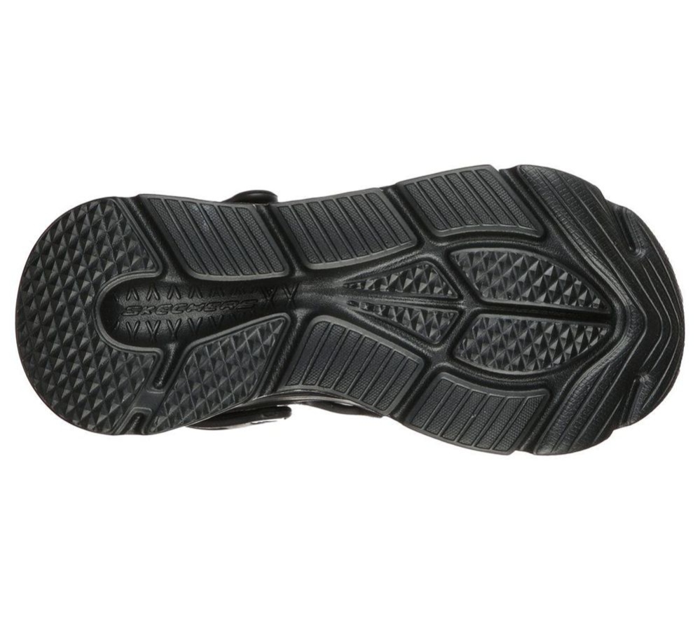 Skechers Foamies: Max Cushioning - High Tide Women's Clogs Black | IRYJ14825