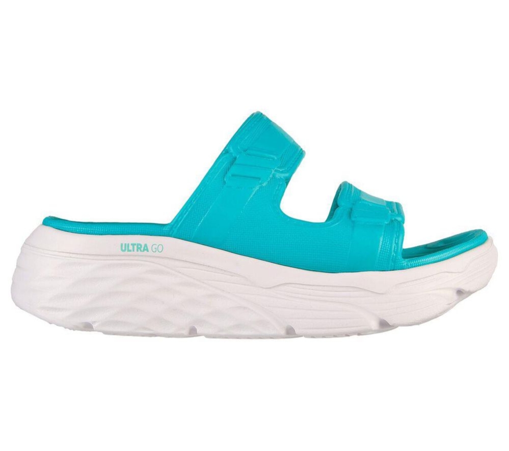 Skechers Foamies: Max Cushioning - Incite Women's Slides Blue | NAIO31084