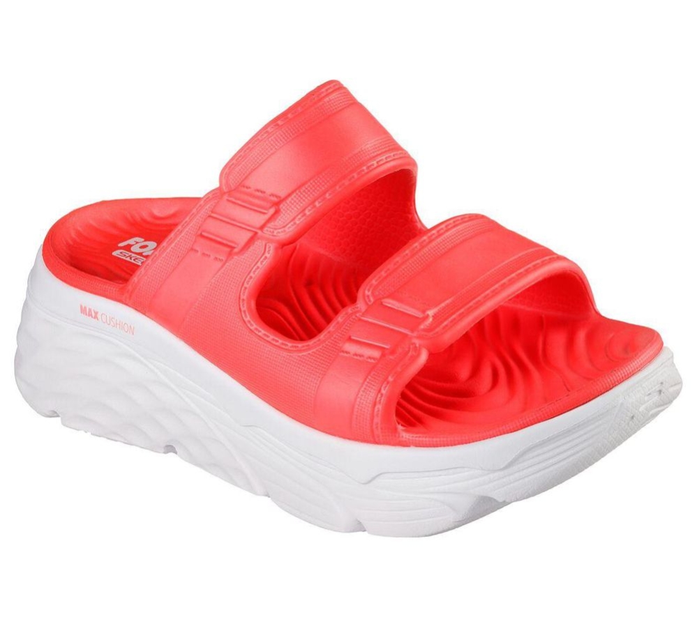 Skechers Foamies: Max Cushioning - Incite Women\'s Slides Pink | YOKS31729