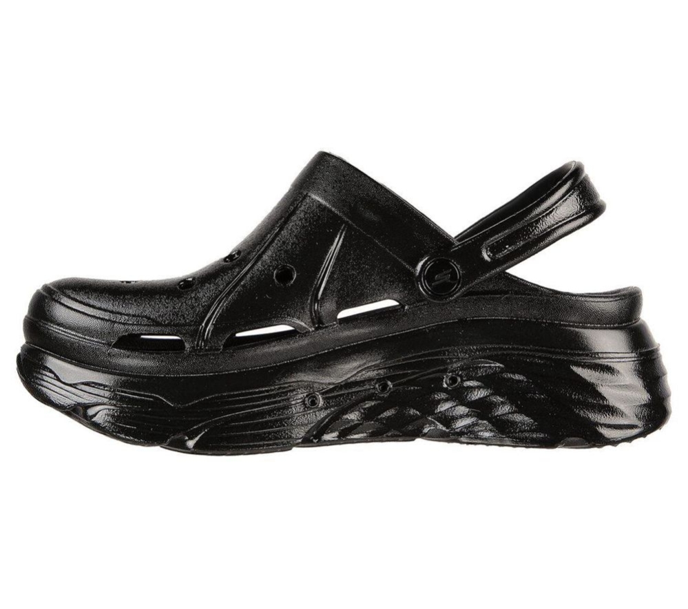 Skechers Foamies: Max Cushioning - Show Off Women's Clogs Black | TWGP74806