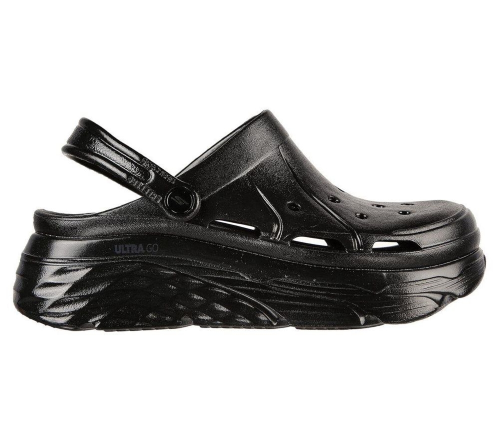 Skechers Foamies: Max Cushioning - Show Off Women's Clogs Black | TWGP74806