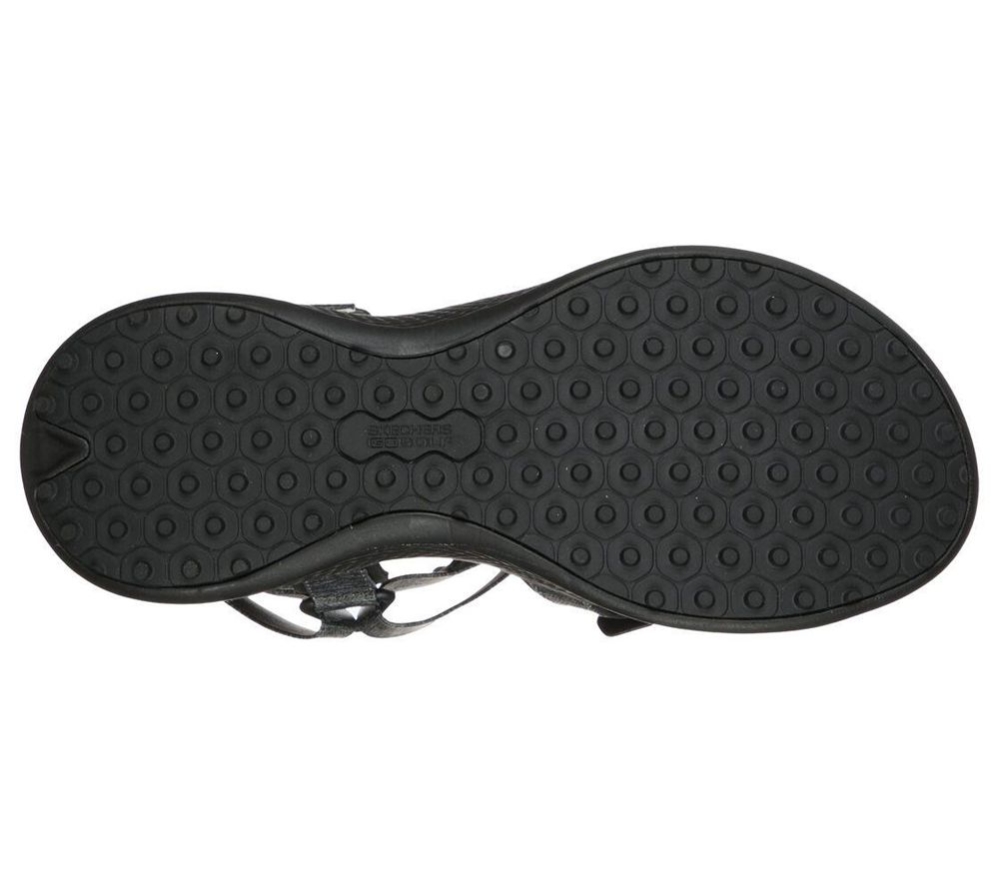 Skechers GO GOLF 600 Women's Sandals Black | RSPM90187