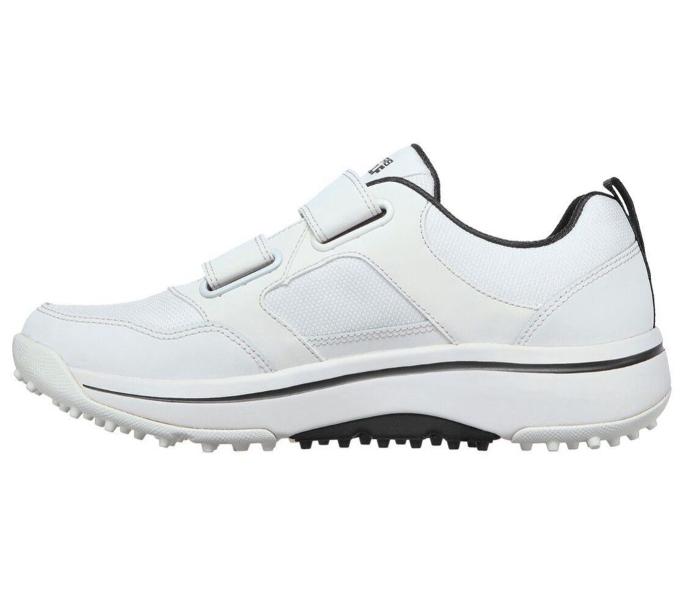 Skechers GO GOLF Arch Fit - Front Nine Men's Golf Shoes White Navy | ETGN47085
