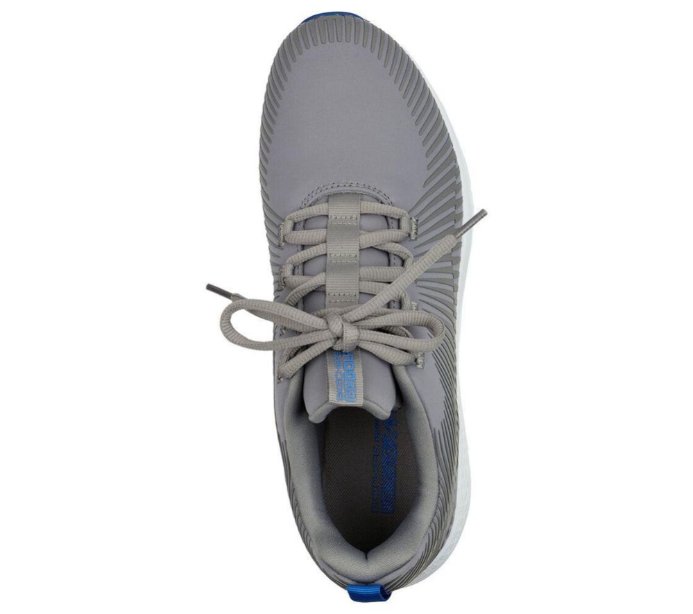 Skechers GO GOLF Max - Bolt Men's Golf Shoes Grey Blue | VRBL65402