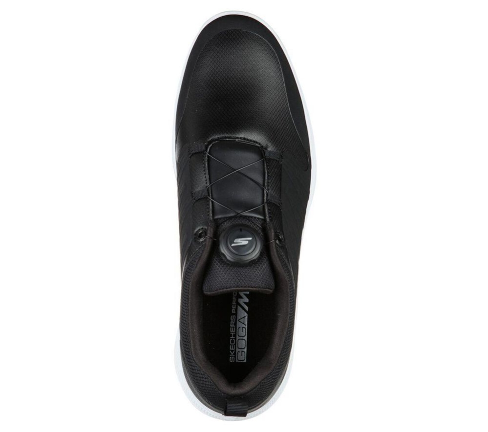 Skechers GO GOLF Torque - Twist Men's Golf Shoes Black White | SIPM57620