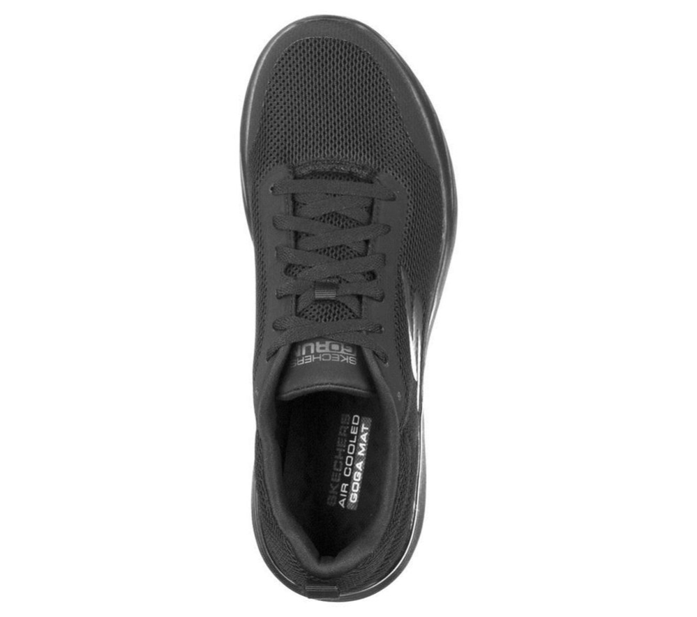 Skechers GOrun 400 V2 - Omega Men's Running Shoes Black | PNWM10462