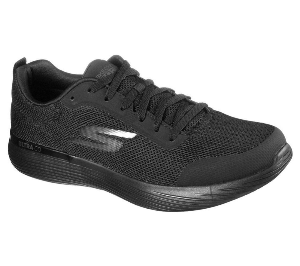 Skechers GOrun 400 V2 - Omega Men\'s Running Shoes Black | PNWM10462