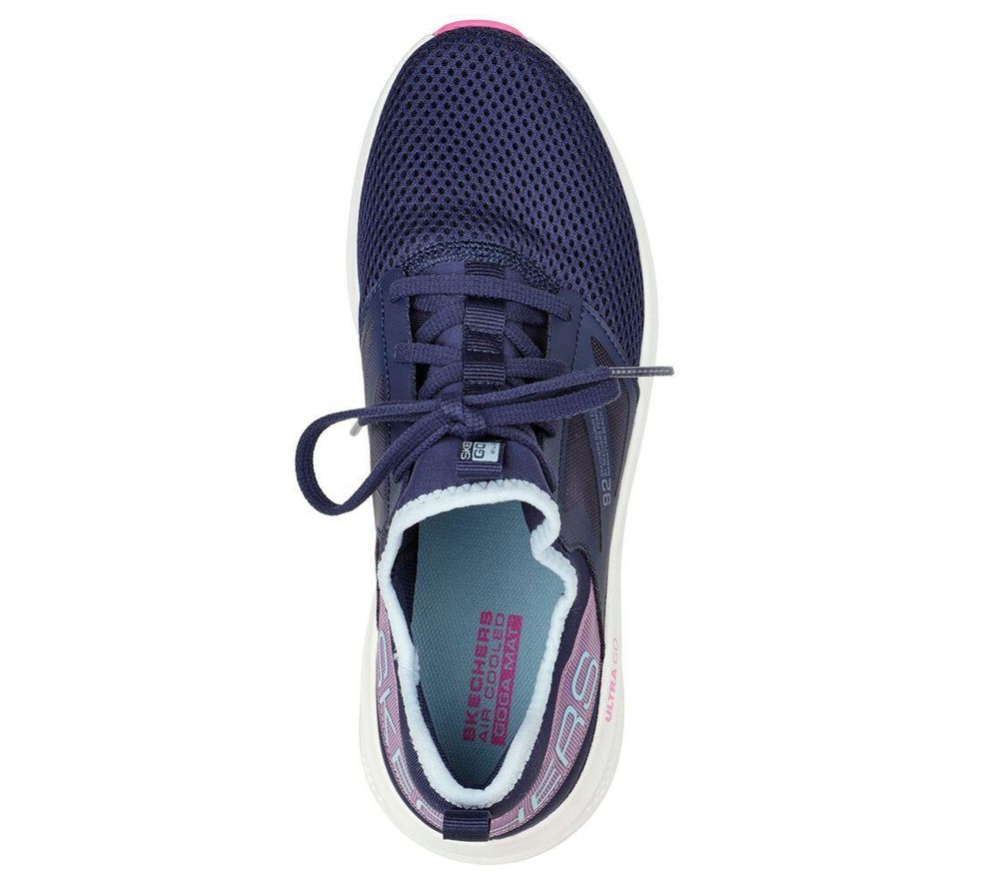 Skechers GOrun Elevate - Quick Stride Women's Running Shoes Navy Blue | APNS35421