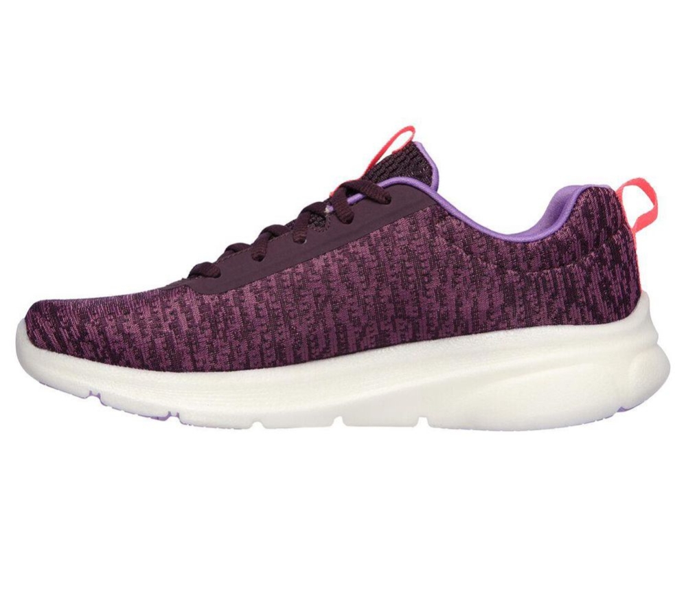 Skechers GOrun Hyper Pillars - Fuse Women's Running Shoes Purple Pink | JRXS87240