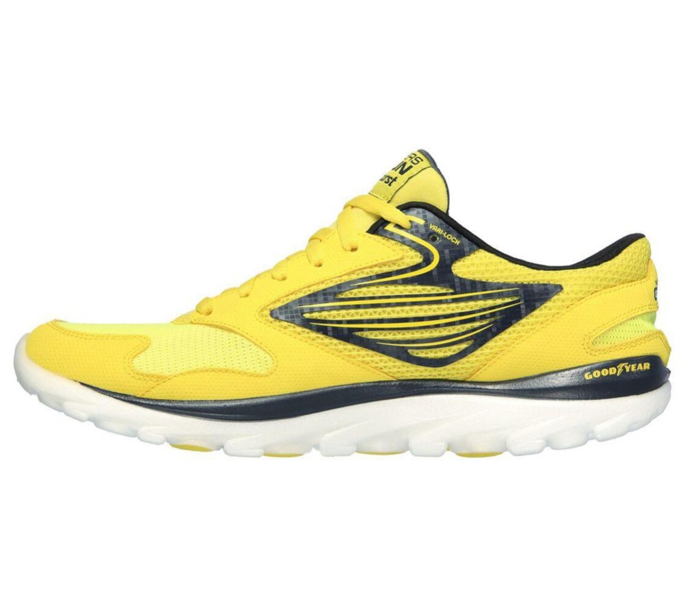 Skechers GOrun OG Hyper Men's Running Shoes Yellow Black | NTGZ47831