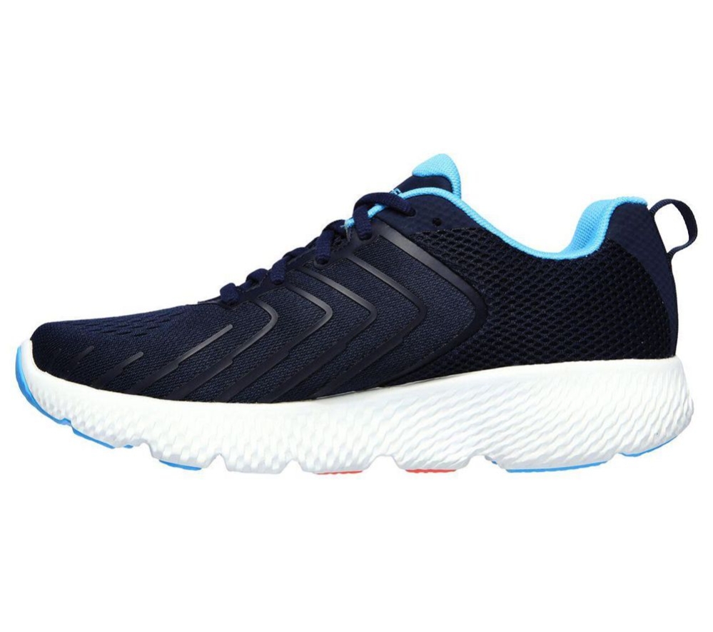 Skechers GOrun Power - Fleetz Women's Running Shoes Navy Blue | LOVM45682