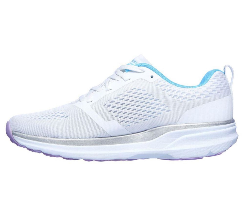 Skechers GOrun Pure 2 Women's Running Shoes White Multicolor | FZKN35047