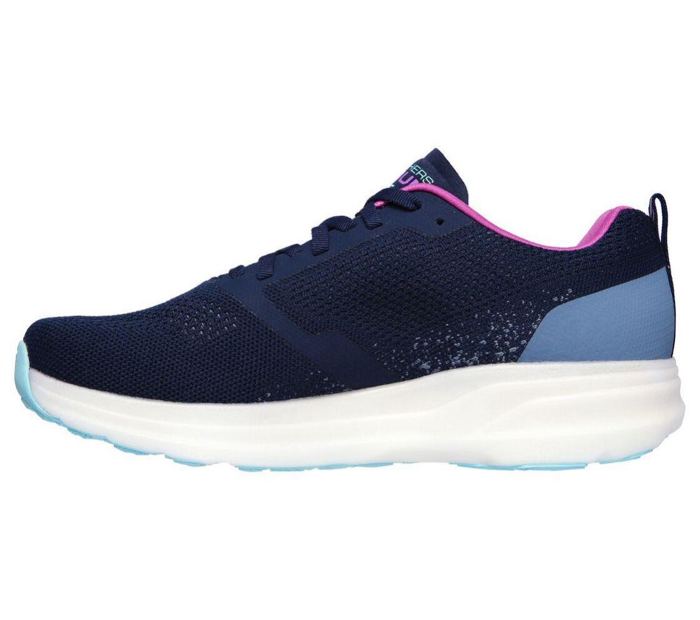 Skechers GOrun Ride 8 Hyper Women's Running Shoes Navy Multicolor | XBQS45091