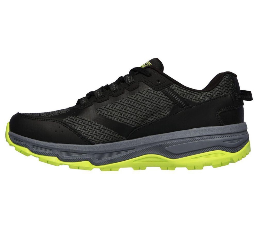 Skechers GOrun Trail Altitude Men's Trail Running Shoes Black Yellow | BHMV45769