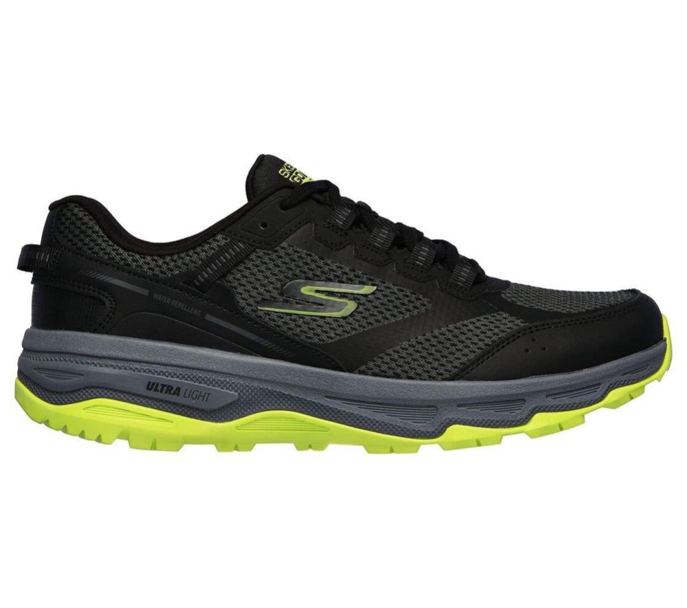 Skechers GOrun Trail Altitude Men's Trail Running Shoes Black Yellow | BHMV45769