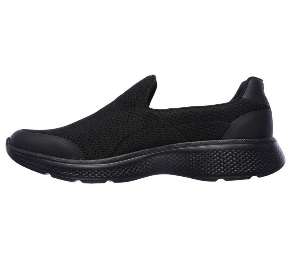 Skechers GOwalk 4 - Incredible Men's Walking Shoes Black | NGYE57039