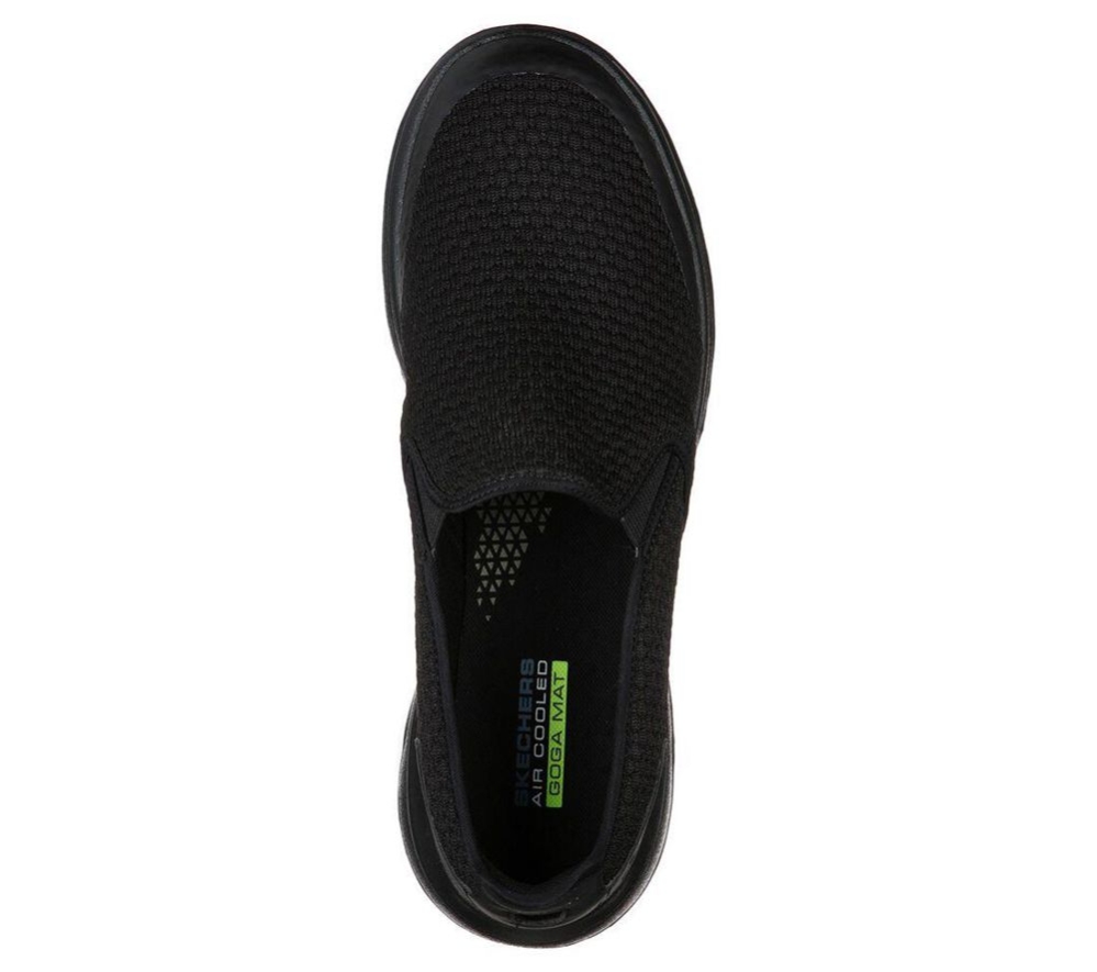 Skechers GOwalk 5 - Apprize Men's Walking Shoes Black | IZKO97261