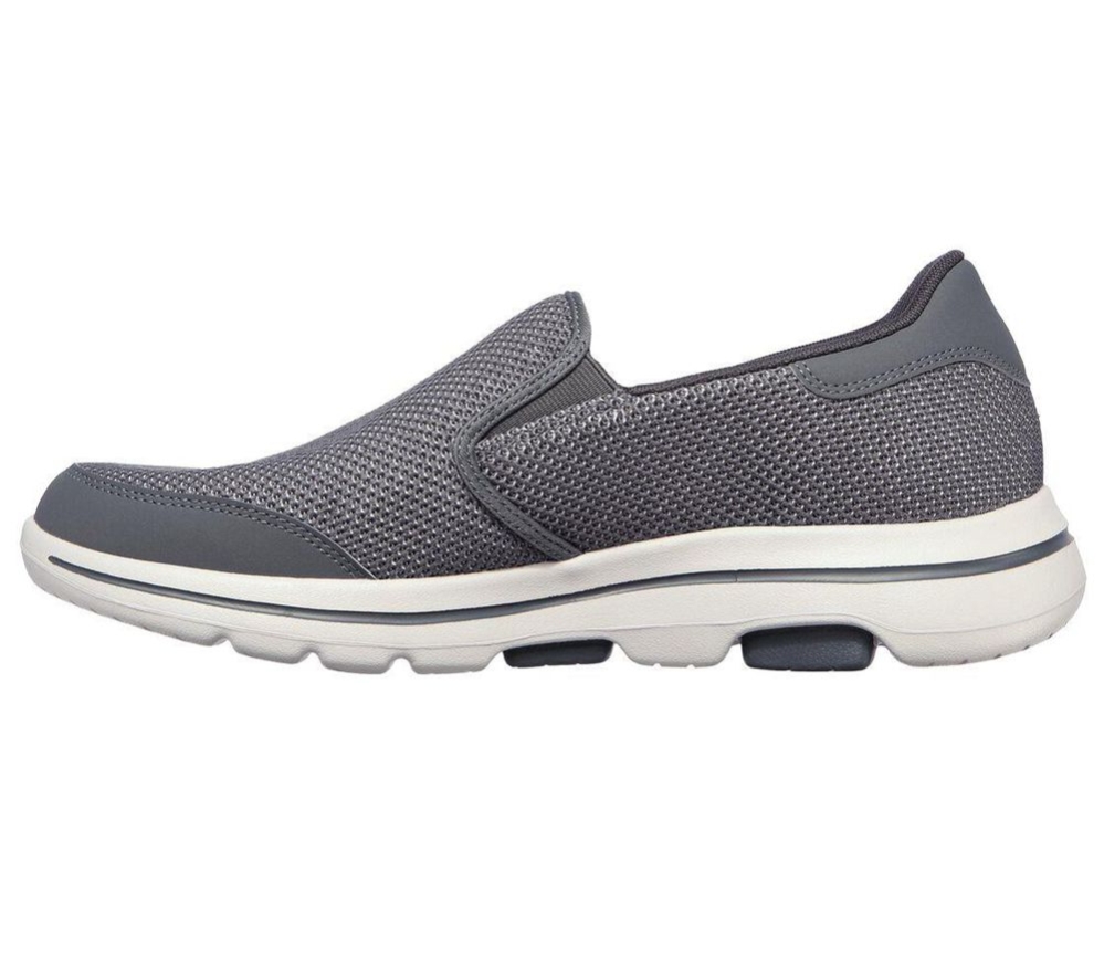 Skechers GOwalk 5 - Beeline Men's Walking Shoes Grey | KASF34802