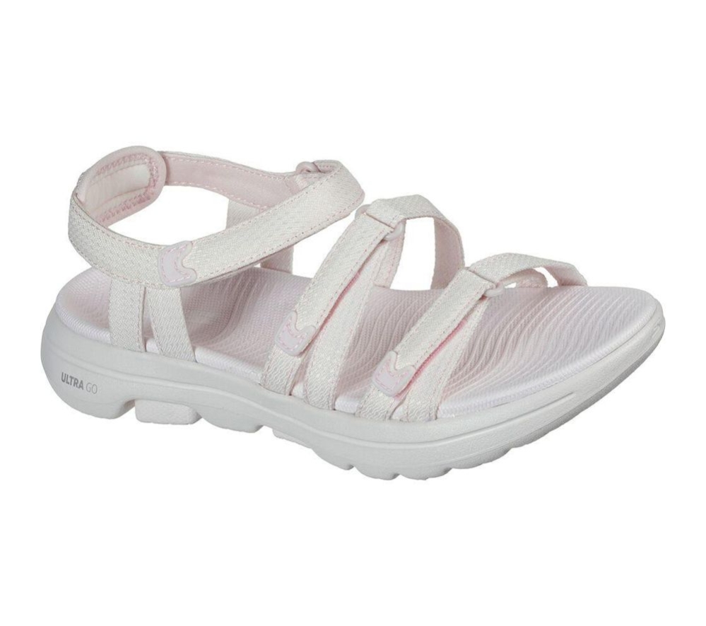 Skechers GOwalk 5 - Harmony Women\'s Sandals Pink | VZUR73410