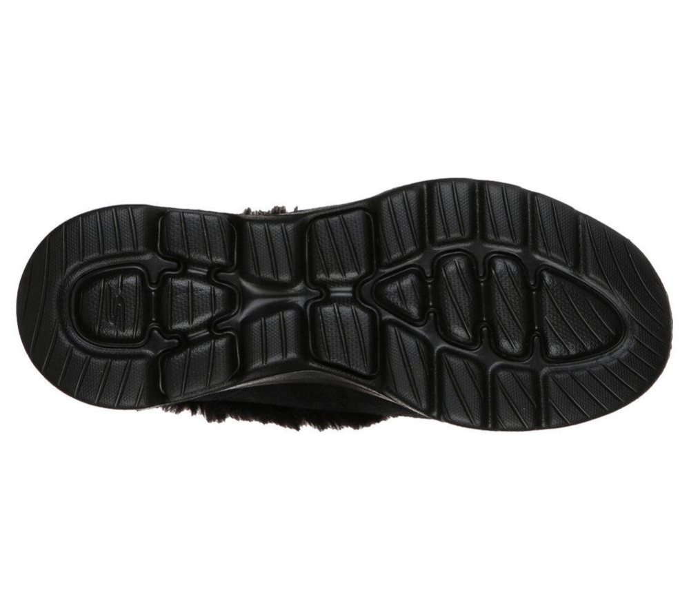 Skechers GOwalk 5 - Toasty Women's Slippers Black | YSEC60815