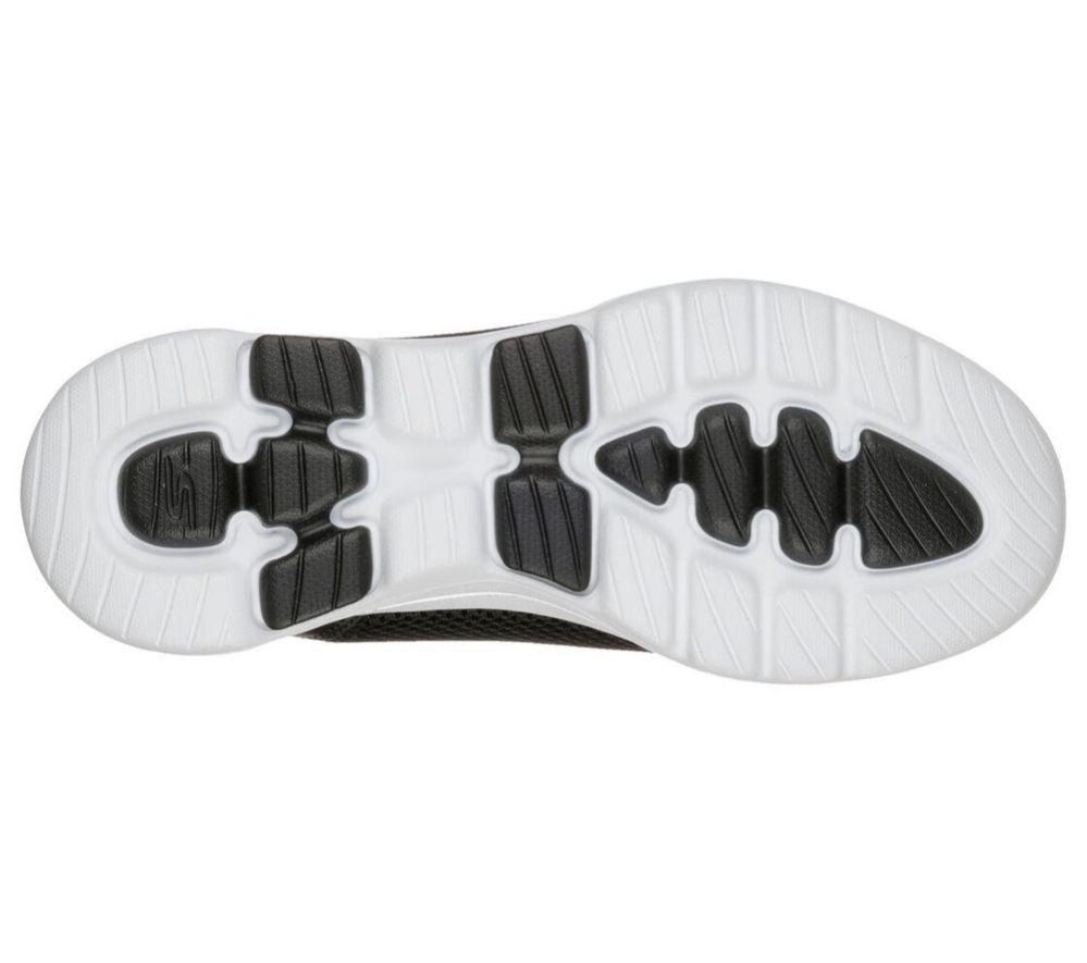 Skechers GOwalk 5 Women's Walking Shoes Black White | HLAG19243