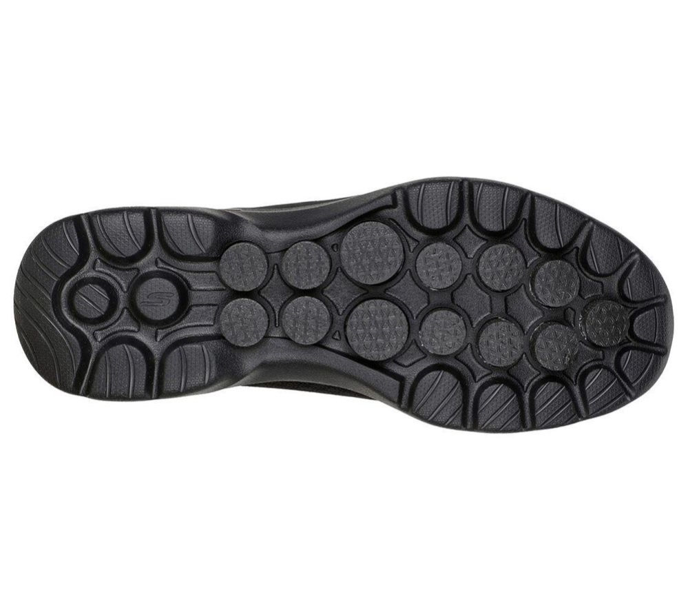 Skechers GOwalk 6 - Big Splash Women's Walking Shoes Black | JKMX84965