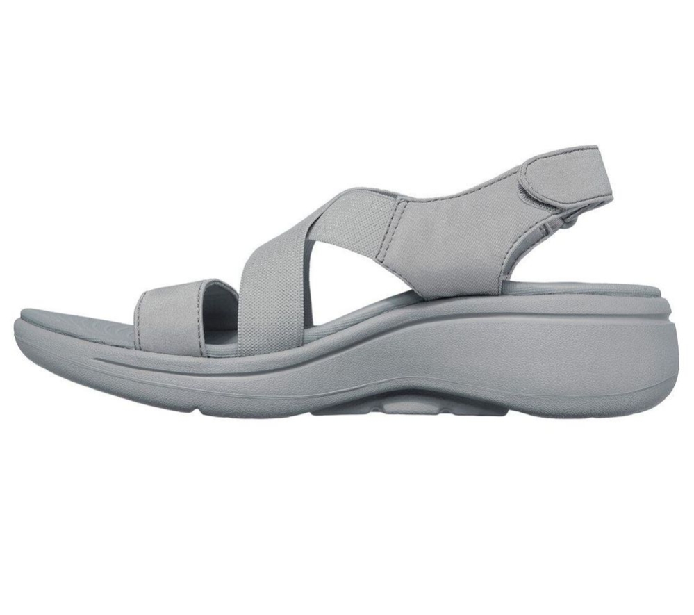 Skechers GOwalk Arch Fit - Astonish For Cheap - Womens Sandals Grey