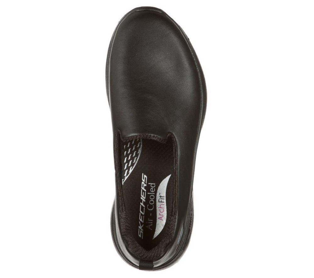 Skechers GOwalk Arch Fit - Classic Outlook Women's Walking Shoes Black | GQYP89023
