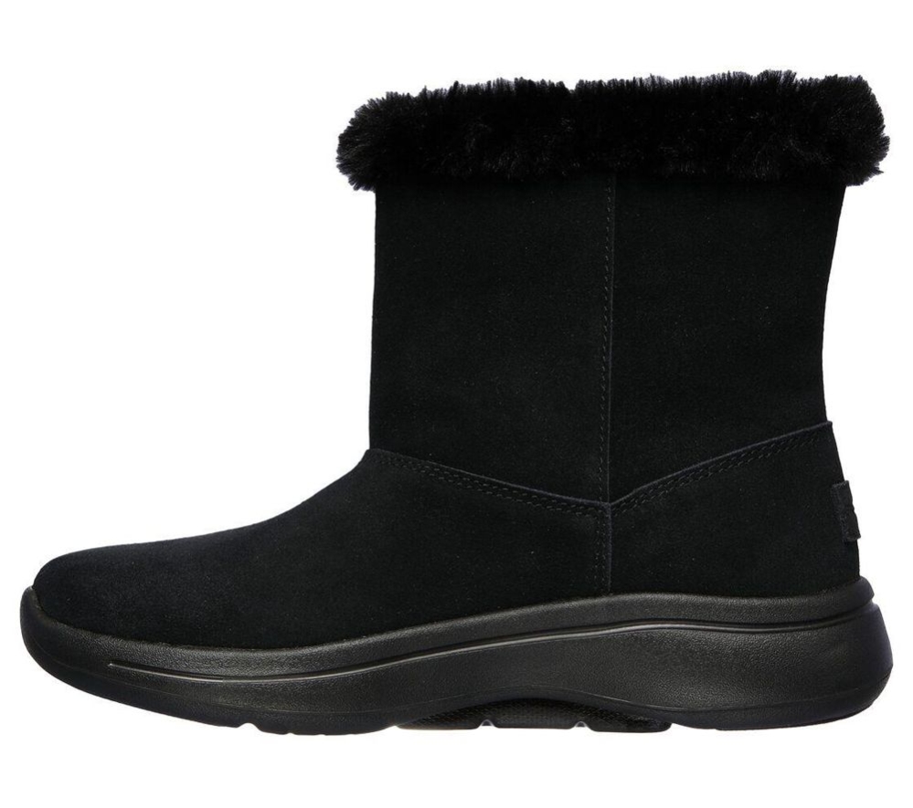 Skechers GOwalk Arch Fit - Embrace Women's Winter Boots Black | CERV95160