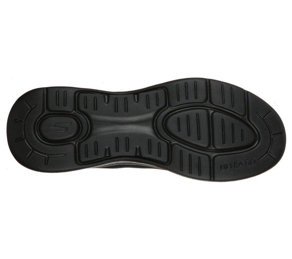 Skechers GOwalk Arch Fit - Iconic Men's Walking Shoes Black | GNOU46980