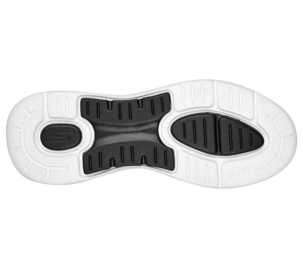 Skechers GOwalk Arch Fit - Iconic Men's Walking Shoes Black White | HDCA26713