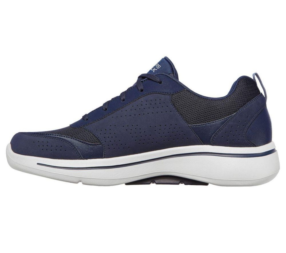 Skechers GOwalk Arch Fit - Recharge Men's Walking Shoes Navy Blue | INGD51268