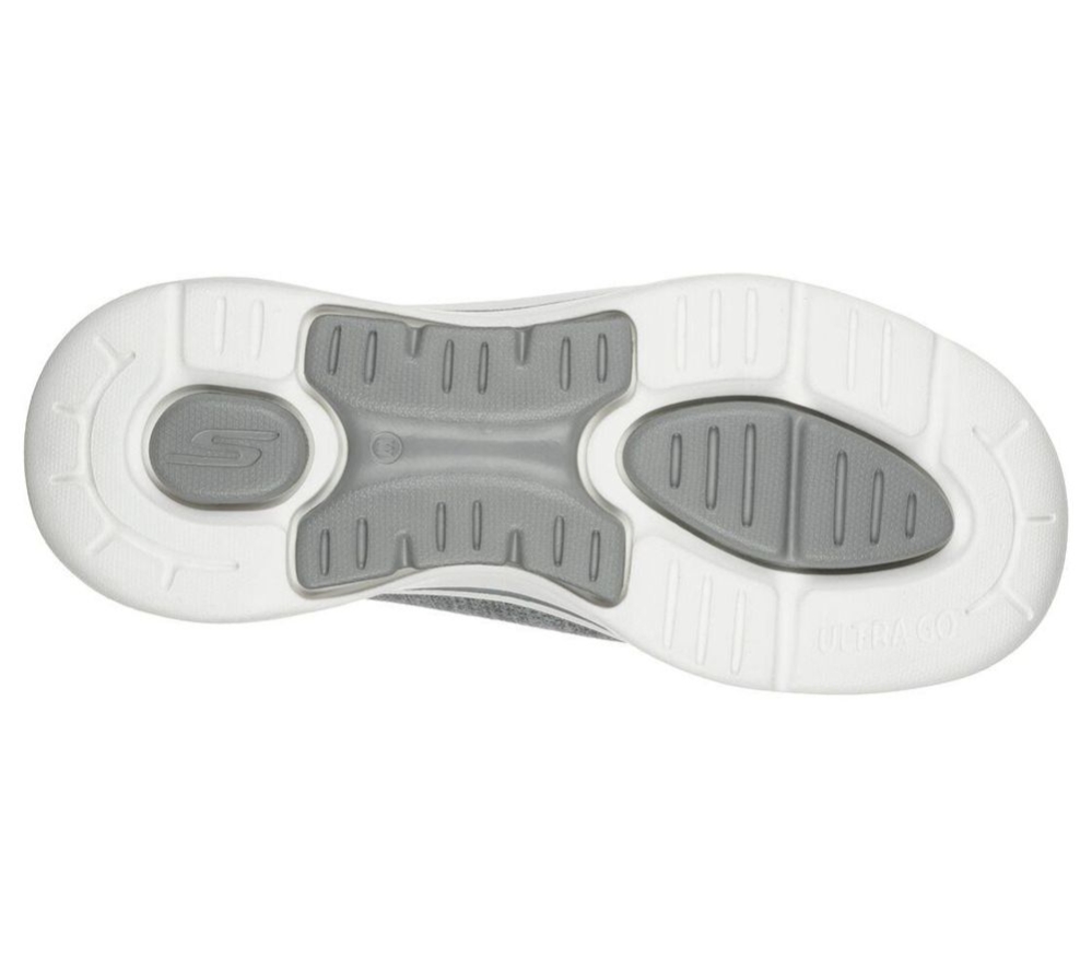 Skechers GOwalk Arch Fit - Unlimited Time Women's Walking Shoes Grey | ZUKH41597