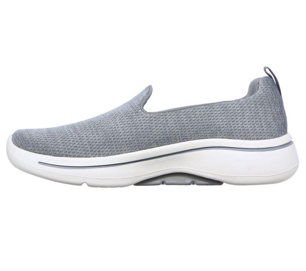 Skechers GOwalk Arch Fit - Unlimited Time Women's Walking Shoes Grey | ZUKH41597