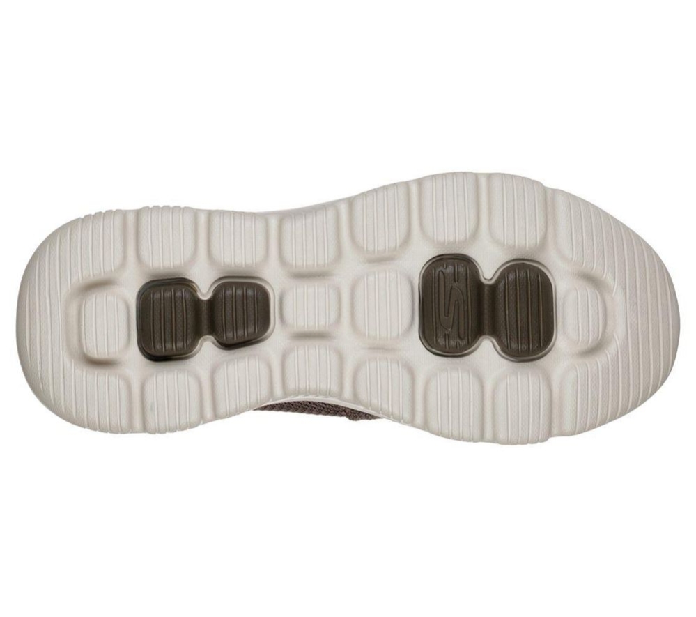 Skechers GOwalk Evolution Ultra - Impeccable Men's Walking Shoes Brown | VSFK59237
