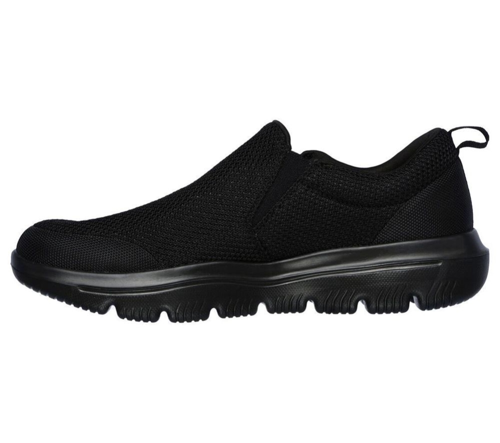 Skechers GOwalk Evolution Ultra - Impeccable Men's Walking Shoes Black | WBGF10864