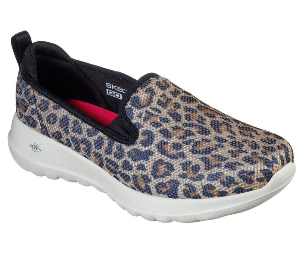 Skechers GOwalk Joy - Fiery Women\'s Walking Shoes Leopard | CWYS94085