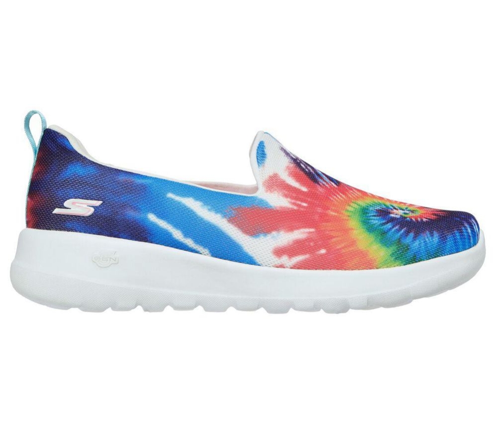 Skechers GOwalk Joy - Fun Energy Women's Walking Shoes White Multicolor | FXAC34076