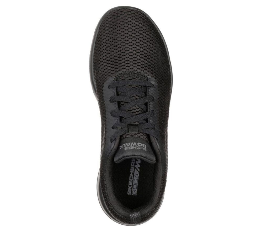 Skechers GOwalk Joy - Paradise Women's Walking Shoes Black | MVOJ08594