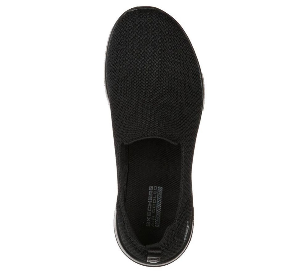Skechers GOwalk Joy - Sensational Day Women's Walking Shoes Black | VMPK24083