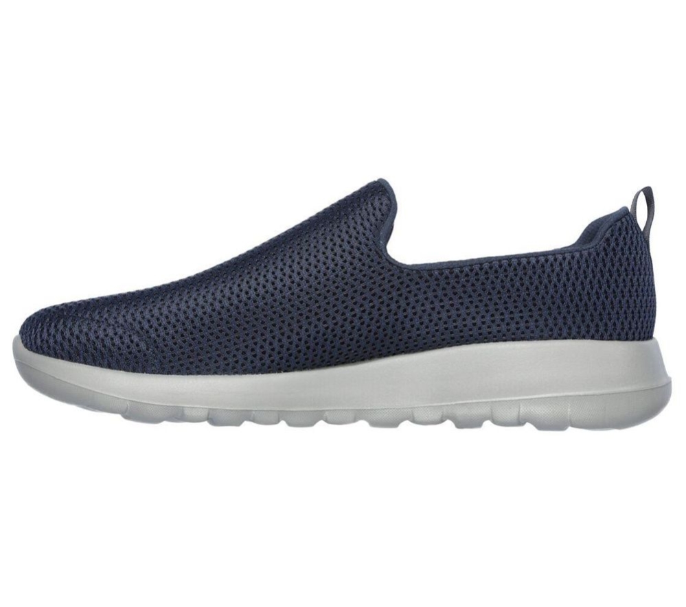 Skechers GOwalk Max Men's Walking Shoes Navy Grey | FSMO36289