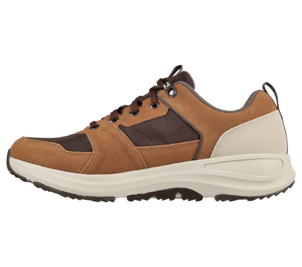 Skechers GOwalk Outdoor - Massif Men's Walking Shoes Brown | BNGU82476