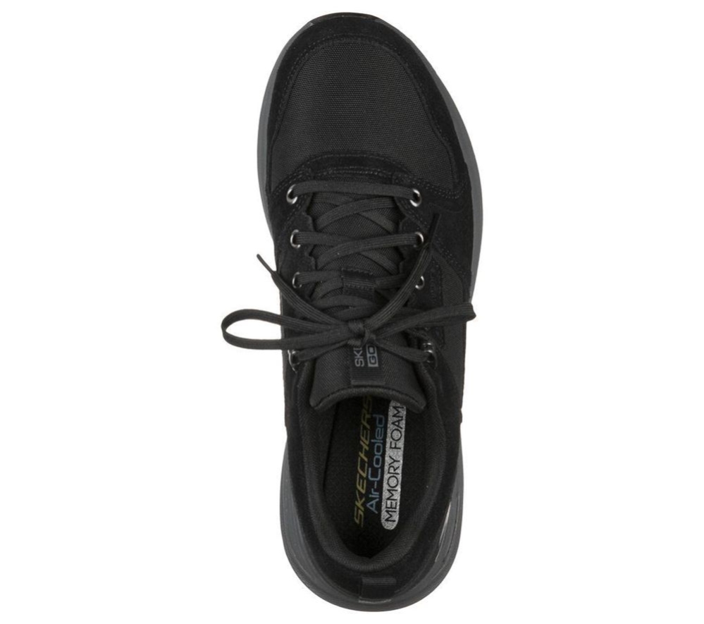 Skechers GOwalk Outdoor - Massif Men's Walking Shoes Black Grey | XDYW39270