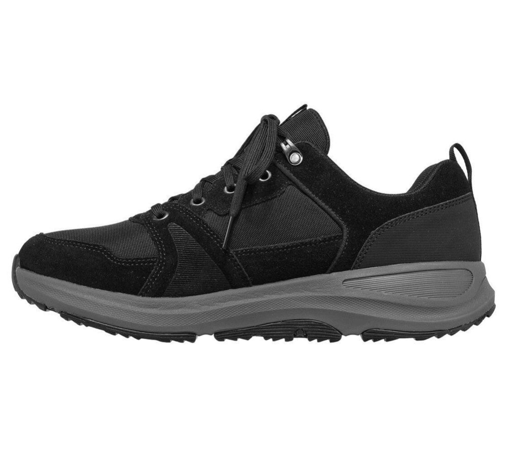 Skechers GOwalk Outdoor - Massif Men's Walking Shoes Black Grey | XDYW39270