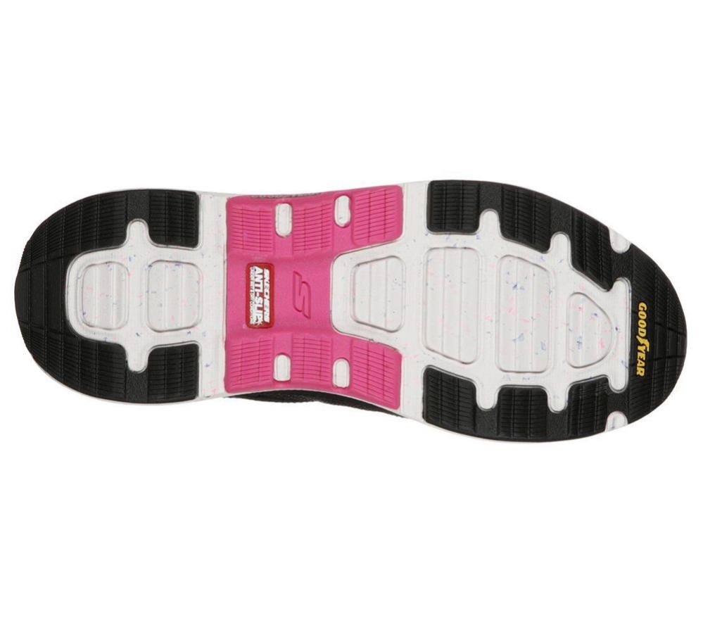 Skechers GOwalk Outdoors - River Path Women's Walking Shoes Black Multicolor | CDOZ13809