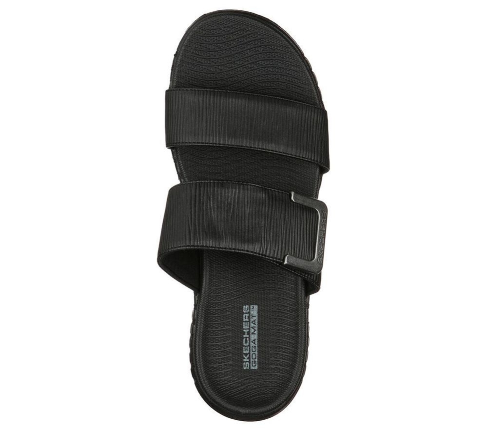 Skechers GOwalk Smart - Alluring Women's Slides Black | WHLE05421