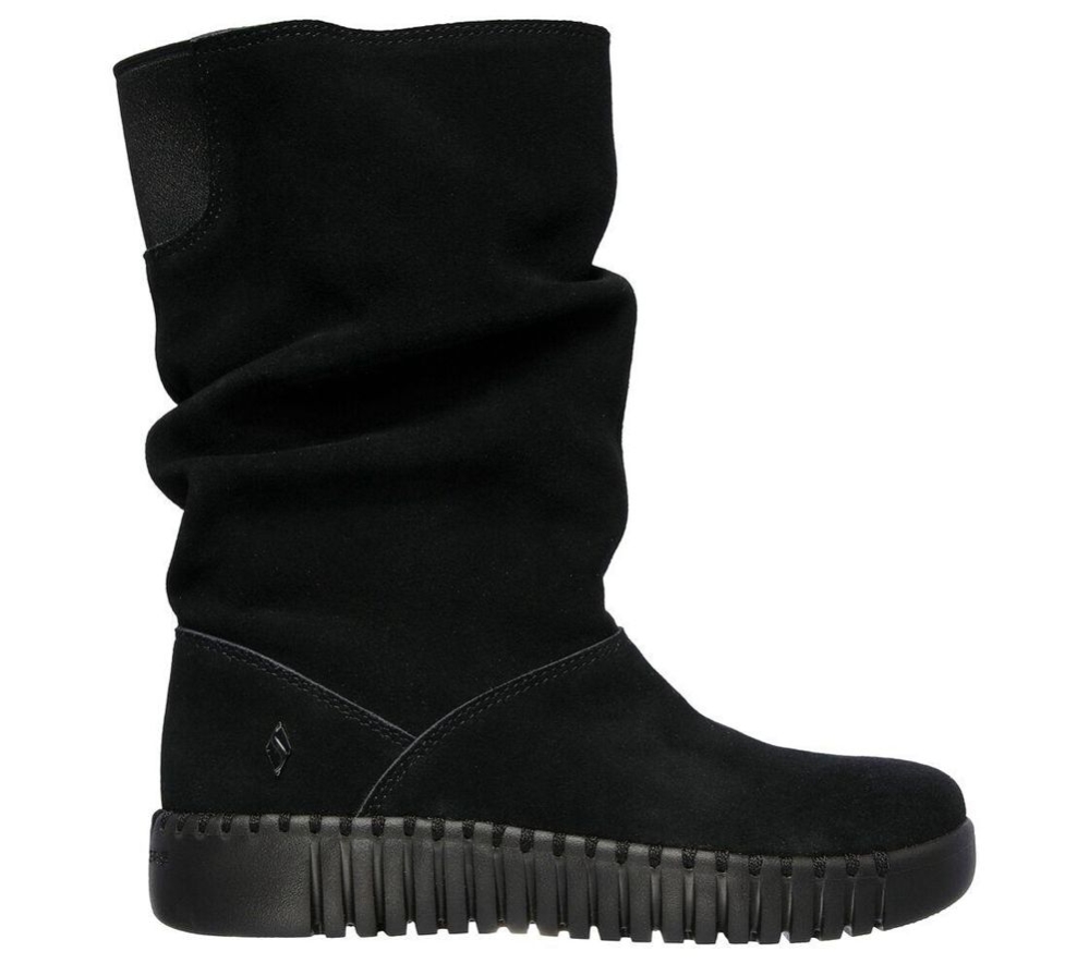 Skechers GOwalk Smart - High Value Women's Winter Boots Black | DNRZ82670