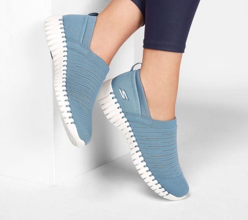 Skechers GOwalk Smart - Wise Women's Walking Shoes Blue | GARO21987